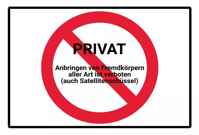 Warnschild Zutritt verboten Warnung - Zutritt verboten Anbringen verboten Bild