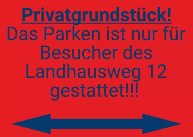 Warnschild Zutritt verbotenWarnung - Zutritt verboten Privatgrundstück! Bild